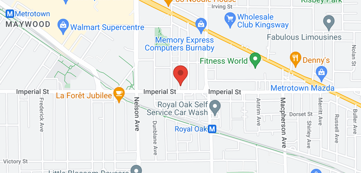 map of 2506 5051 IMPERIAL STREET